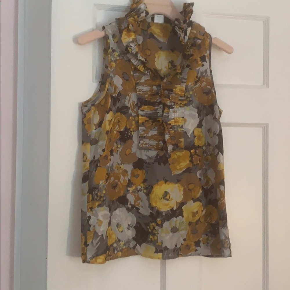 Floral jcrew top!